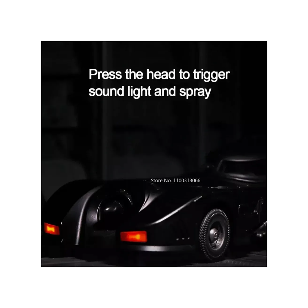 🦇 Batman 1989 Batmobile 1:24 Diecast Model Car – Collector’s Edition