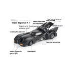 🦇 Batman 1989 Batmobile 1:24 Diecast Model Car – Collector’s Edition
