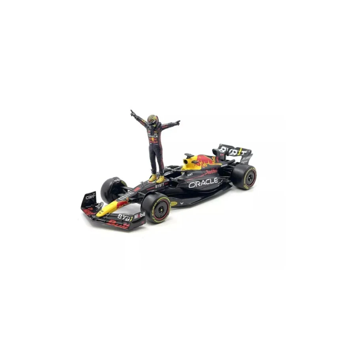 Bburago 1/24 2023 Red Bull RB19 #1 Max Verstappen Formula 1 Car Model with Pilot Figure for 14+ Years