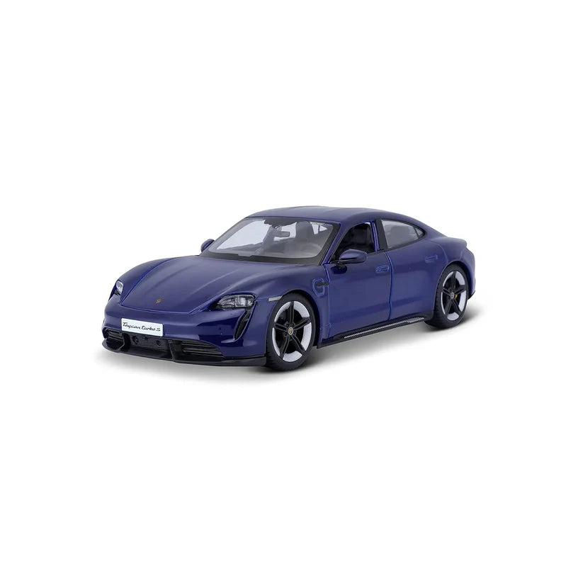 Porsche Taycan Turbo S 1:24 Scale Die-Cast Model by Bburago