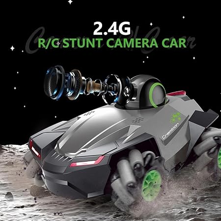 Explore The World RC Stunt Car with Camera