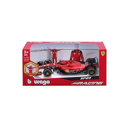 Scuderia Ferrari SF23 Formula 1 Car 1:24 Scale Die-Cast Model by Bburago