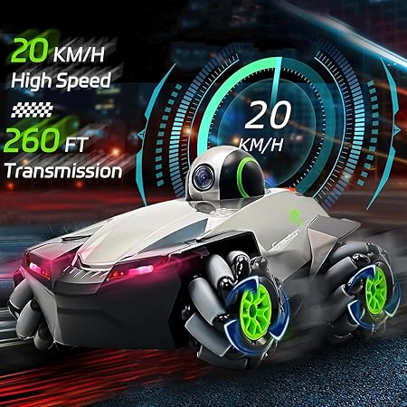 Explore The World RC Stunt Car with Camera