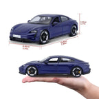 Porsche Taycan Turbo S 1:24 Scale Die-Cast Model by Bburago