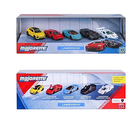 Majorette Lamborghini Die-Cast Car Gift Set (Pack of 5)