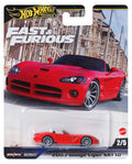 Premium Hot Wheels 2003 Dodge Viper SRT10 Fast & Furious Die-Cast Car (Imported)