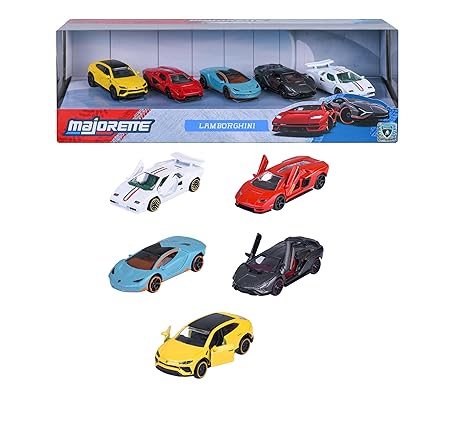 Majorette Lamborghini Die-Cast Car Gift Set (Pack of 5)