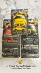 Hot Wheels Silver Series Pontiac Collection – Set of 5