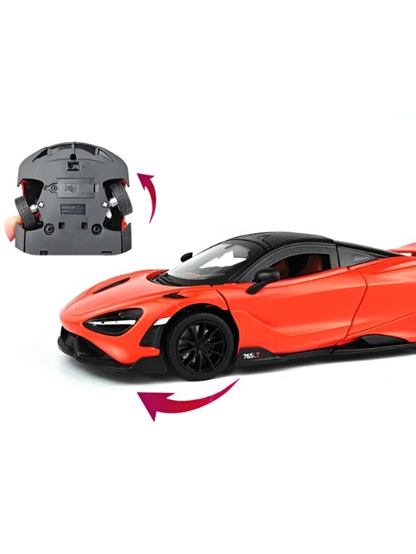 McLaren 765LT Die-Cast Model Car (1:31 Scale) – CCA Official Licensed