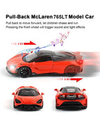 McLaren 765LT Die-Cast Model Car (1:31 Scale) – CCA Official Licensed