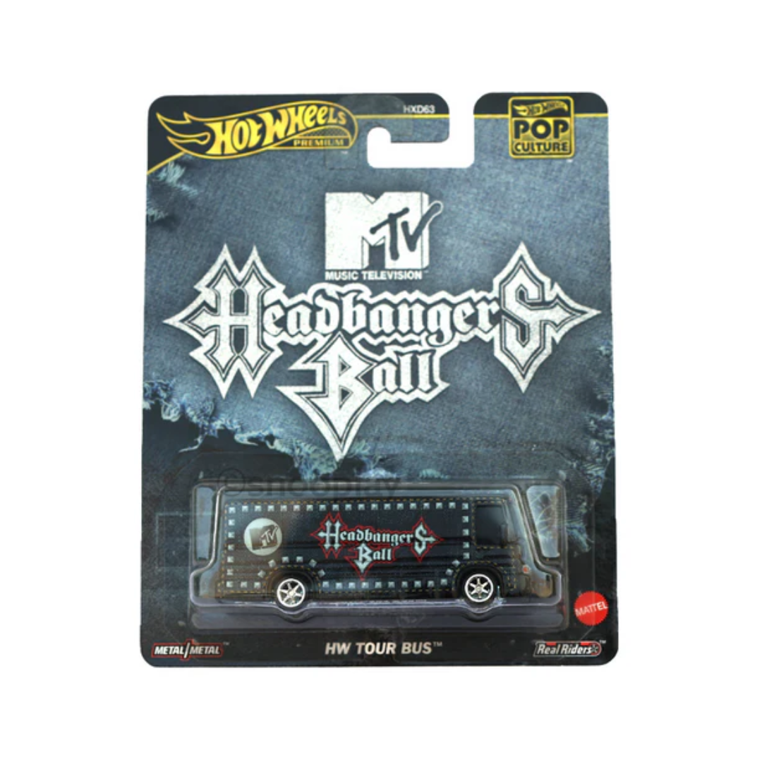 Hot Wheels 1:64 Scale Premium Pop Culture HW Tour Bus