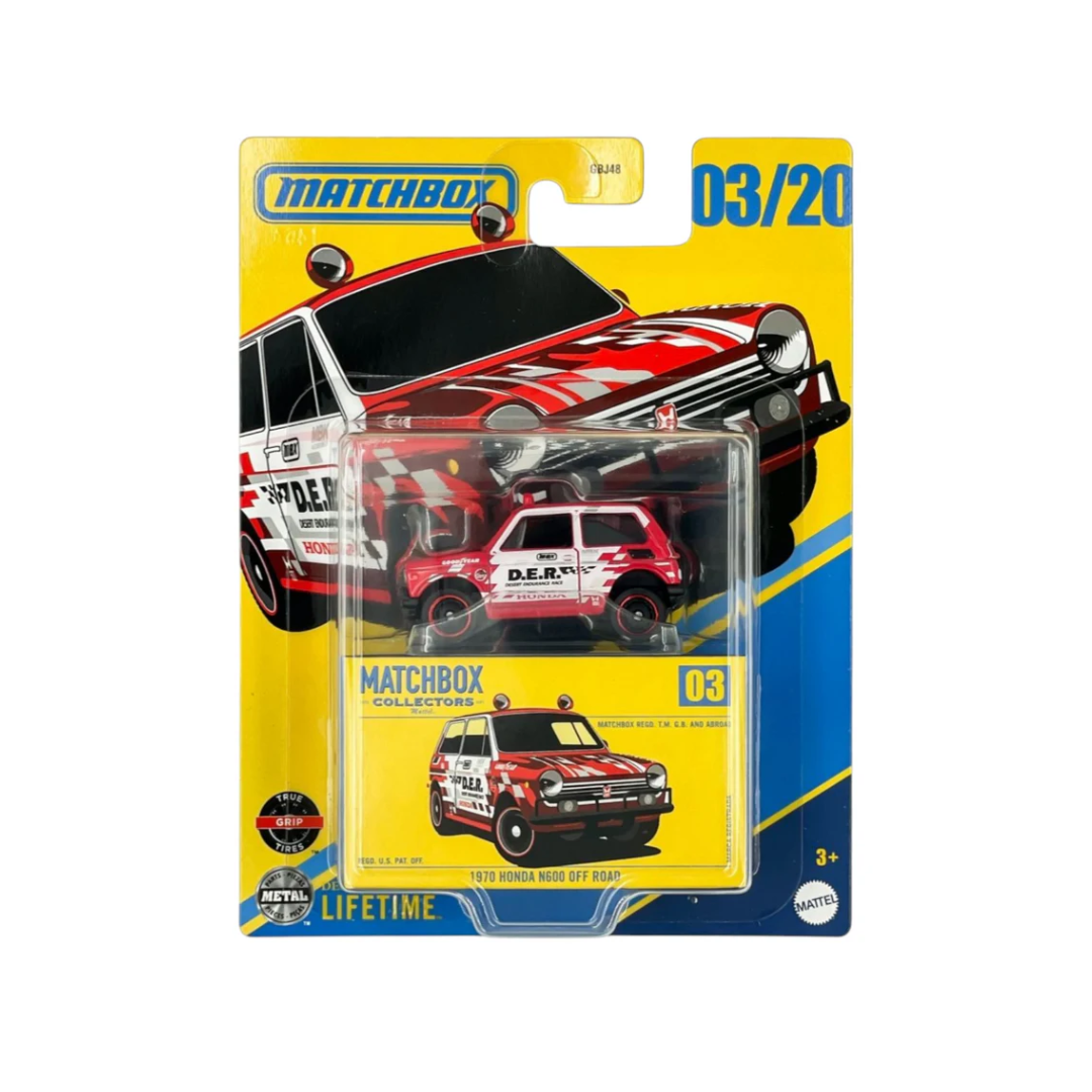 Matchbox Collectors Series 1970 Honda N600 Off Road 03/20 Imported 1:64 Scale