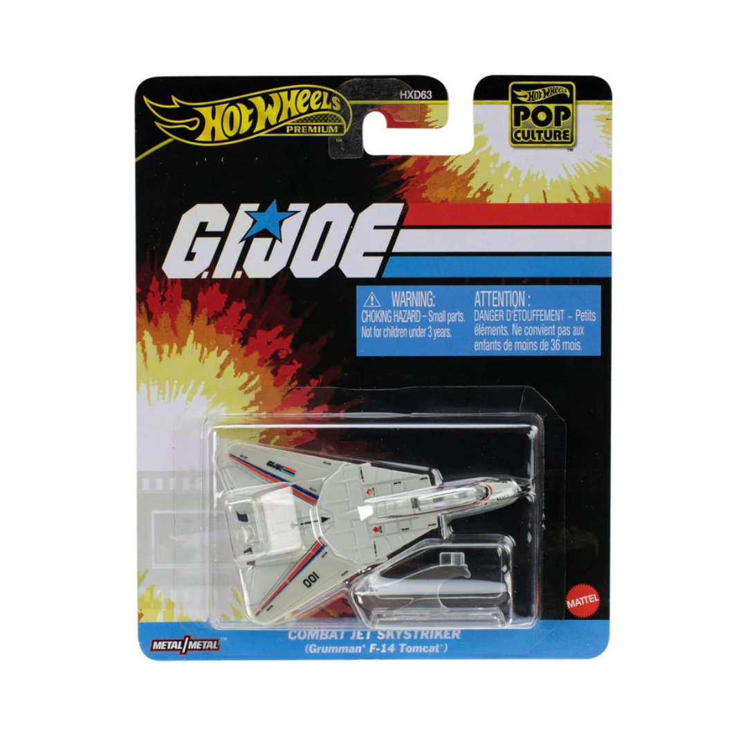 Hot Wheels 1:64 Scale Premium Pop Culture Combat Jet Skystriker