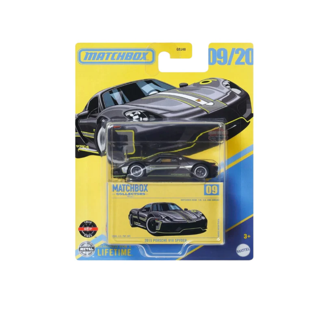 Matchbox Collectors 2015 Porsche 918 Spyder – 1:64 Scale Die-Cast (09/20)
