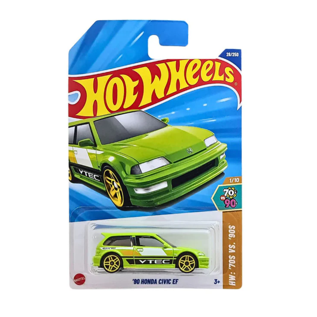 HOt Wheels Die Cast Car 90 Honda Civic EF
