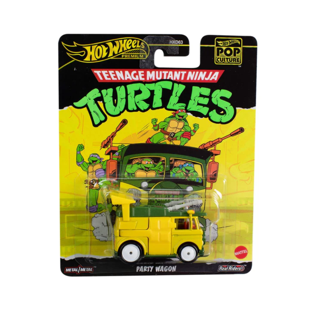 Hot Wheels 1:64 Scale Premium Pop Culture  Party Wagon Car