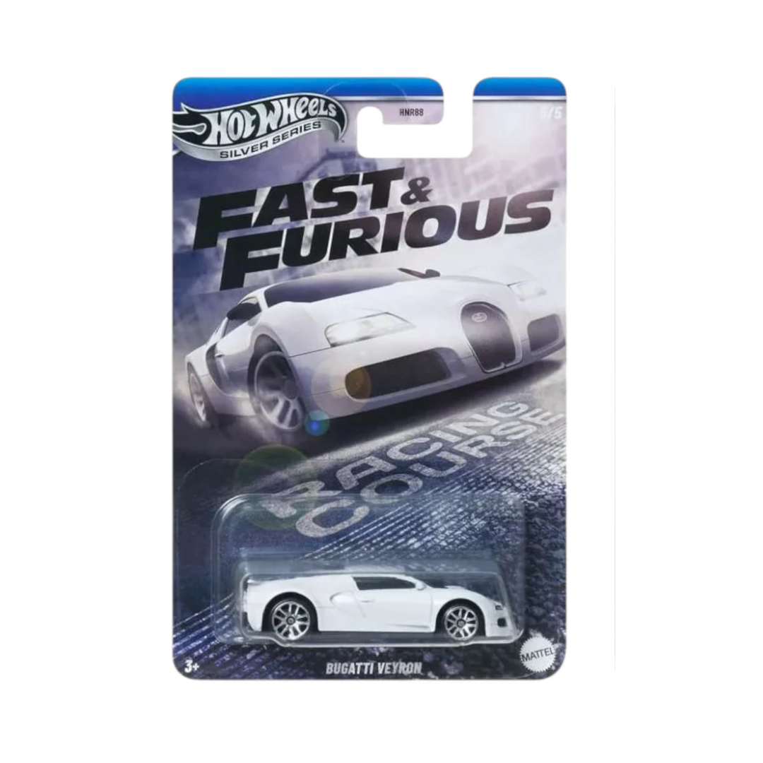 HotWheels Silver Series Fast and Furious Racing Course Bugatti Veyron Imported Mainline