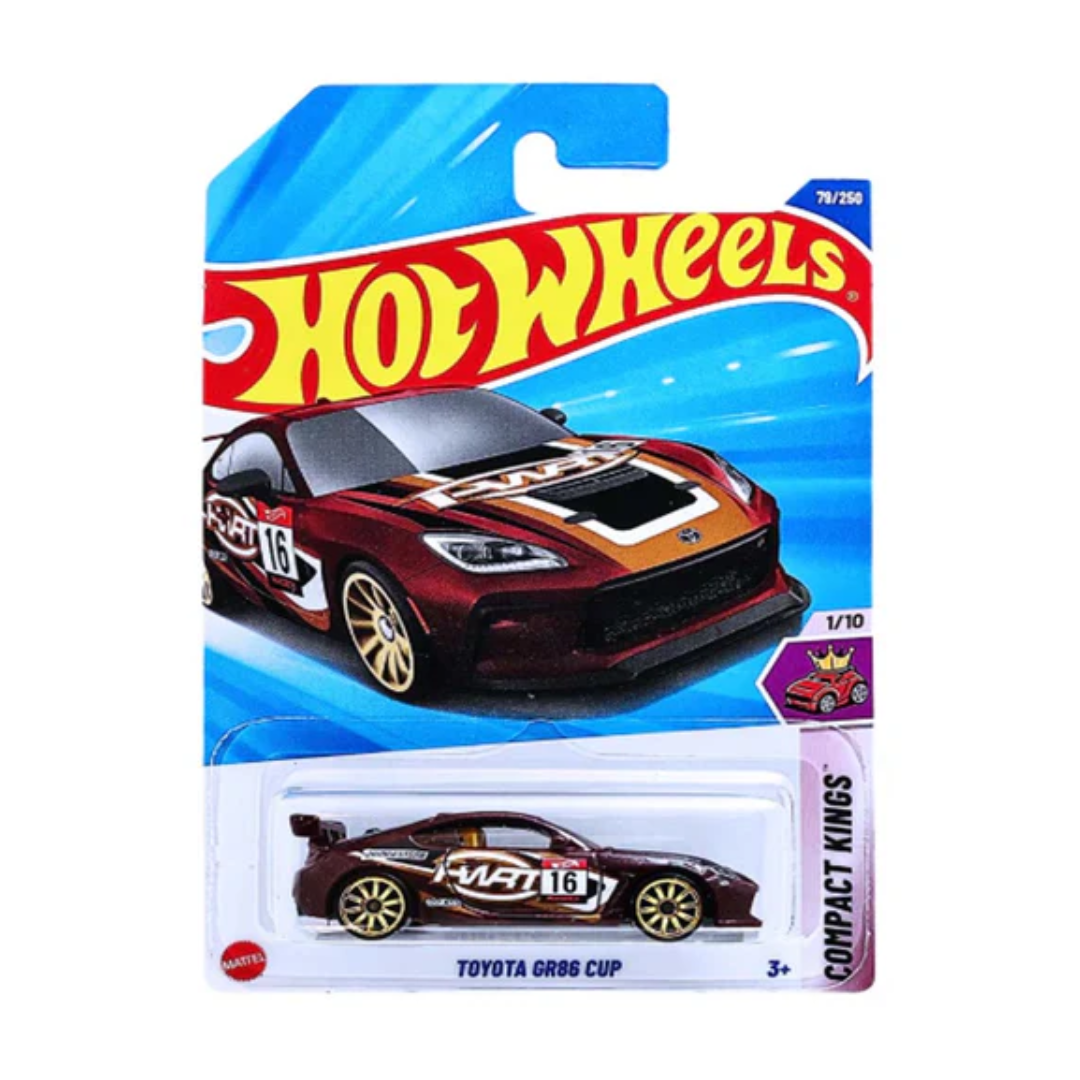 Hot Wheels Compact Kings Toyota GR86 Cup
