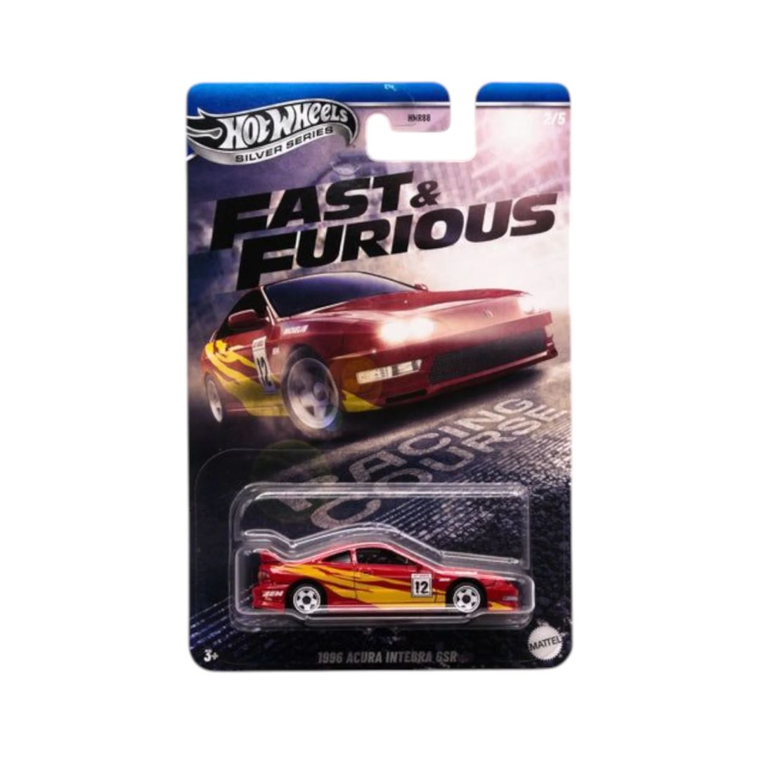 HotWheels Silver Series Fast and Furious 1996 Acura Integra GSR Imported Mainline