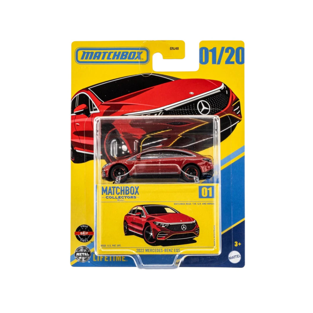 Matchbox Collectors Series 2022 Mercedes-Benz EQS 01/20 Imported 1:64 Scale