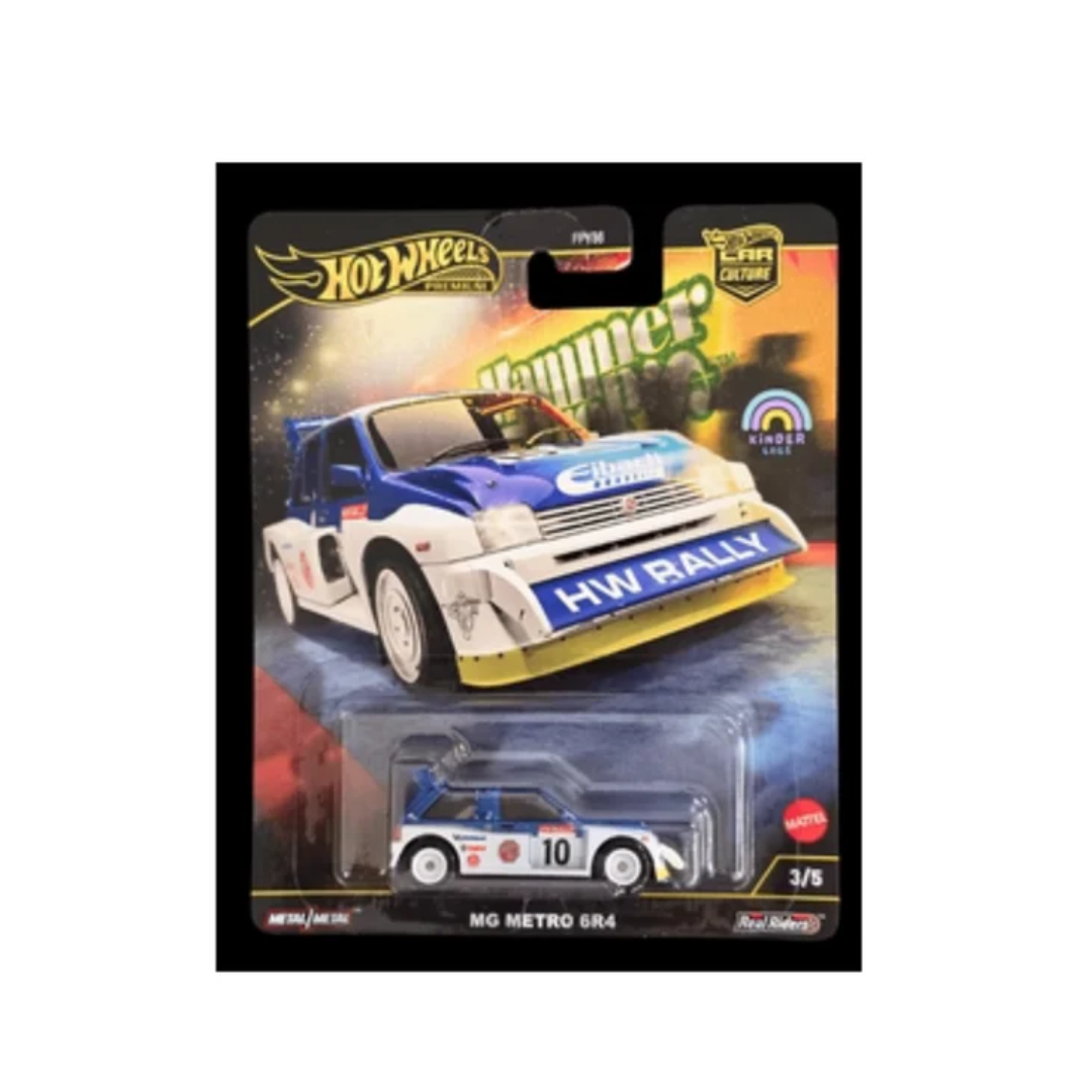 Hotwheels hammer drops MG Metro 6R4 imported premium