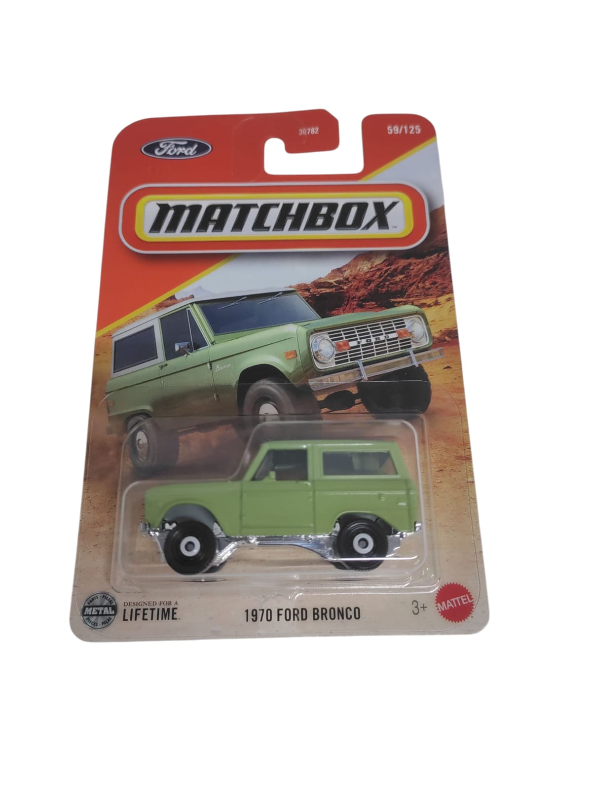 Matchbox Scale 1:64 Vehicles Exclusive Collection - 1970 Ford Branco