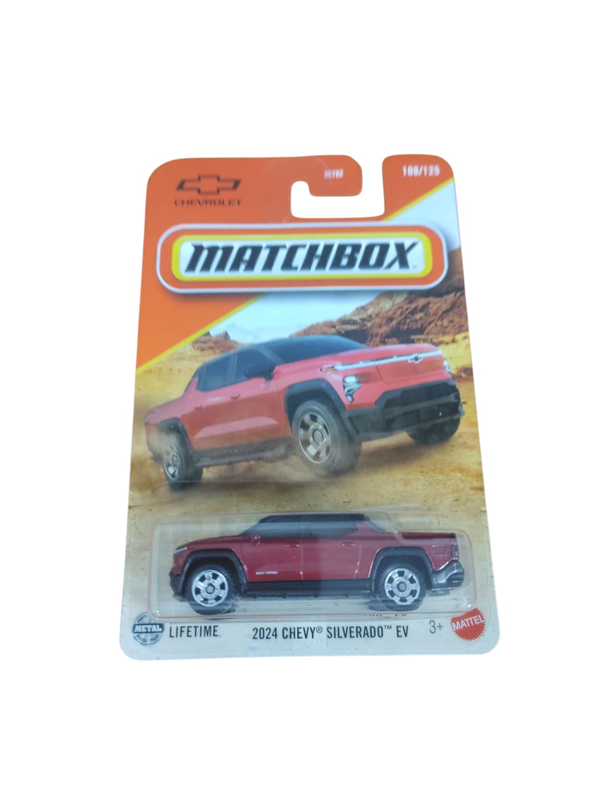 Matchbox Scale 1:64 Vehicles Exclusive Collection - 2024 Chevy Silverado EV