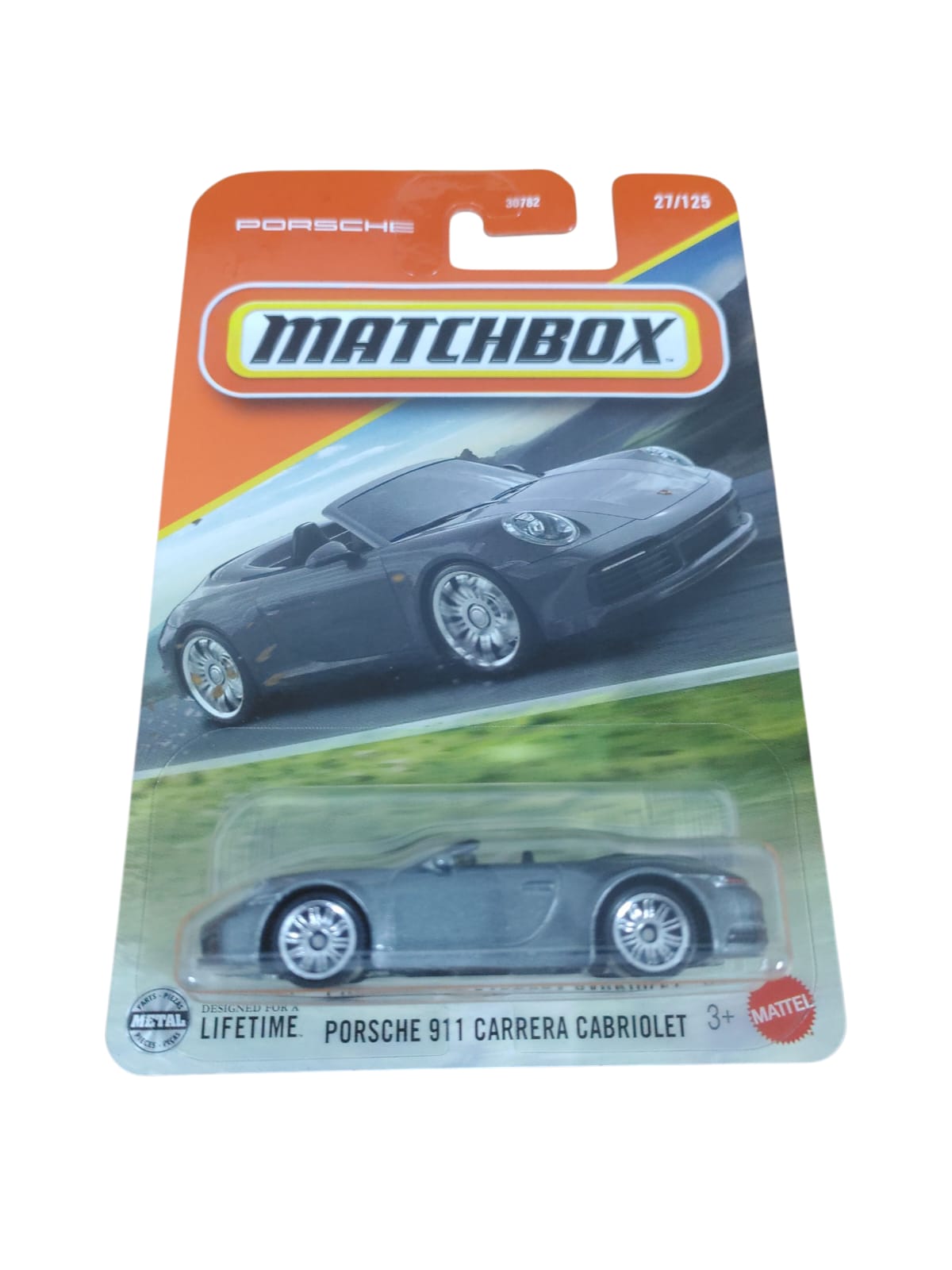 Matchbox Scale 1:64 Vehicles Exclusive Collection - Porsche 911 Carrera Cabriolet