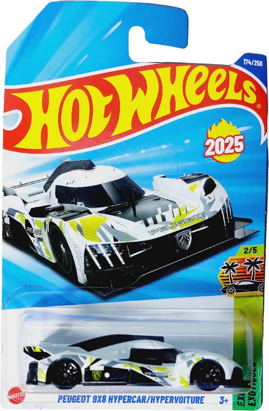 Hot Wheels Car Peugeot 9x8 Hypercar/hypervoiture Car