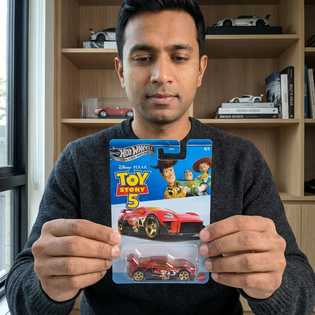 Hot Wheels Disney Pixar Toy Story 5 Silver Series – Set of 5