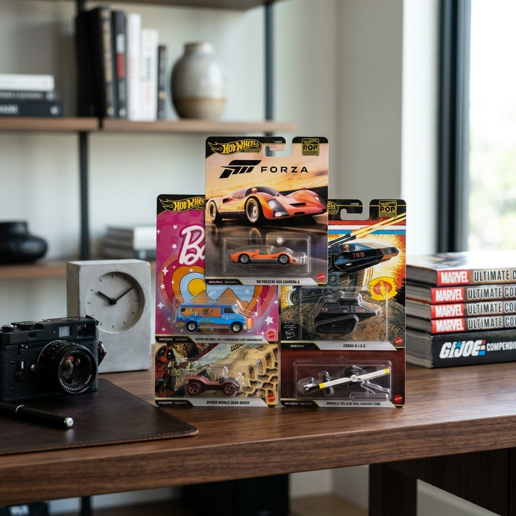 Hot Wheels Premium Die-Cast Collection – Set of 5