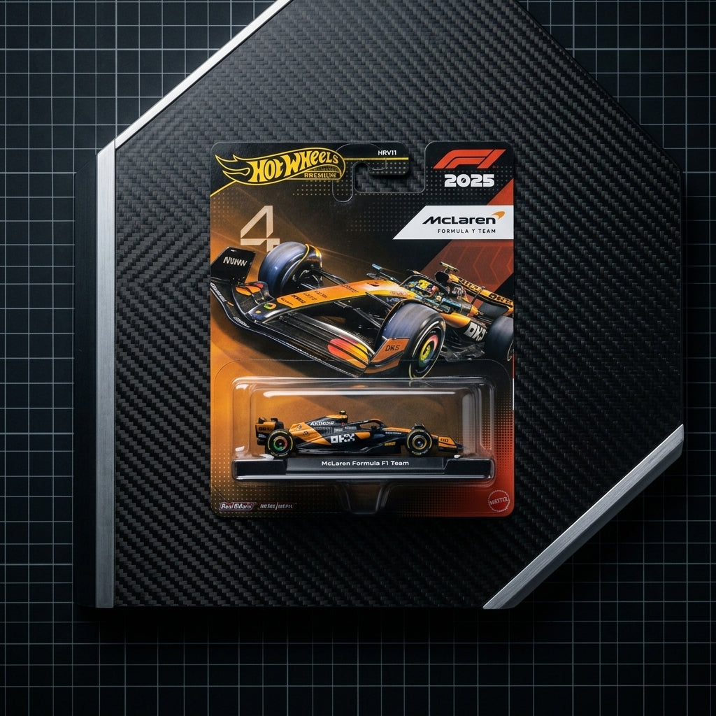 Hot Wheels McLaren Formula 1 Cars – Set of 4