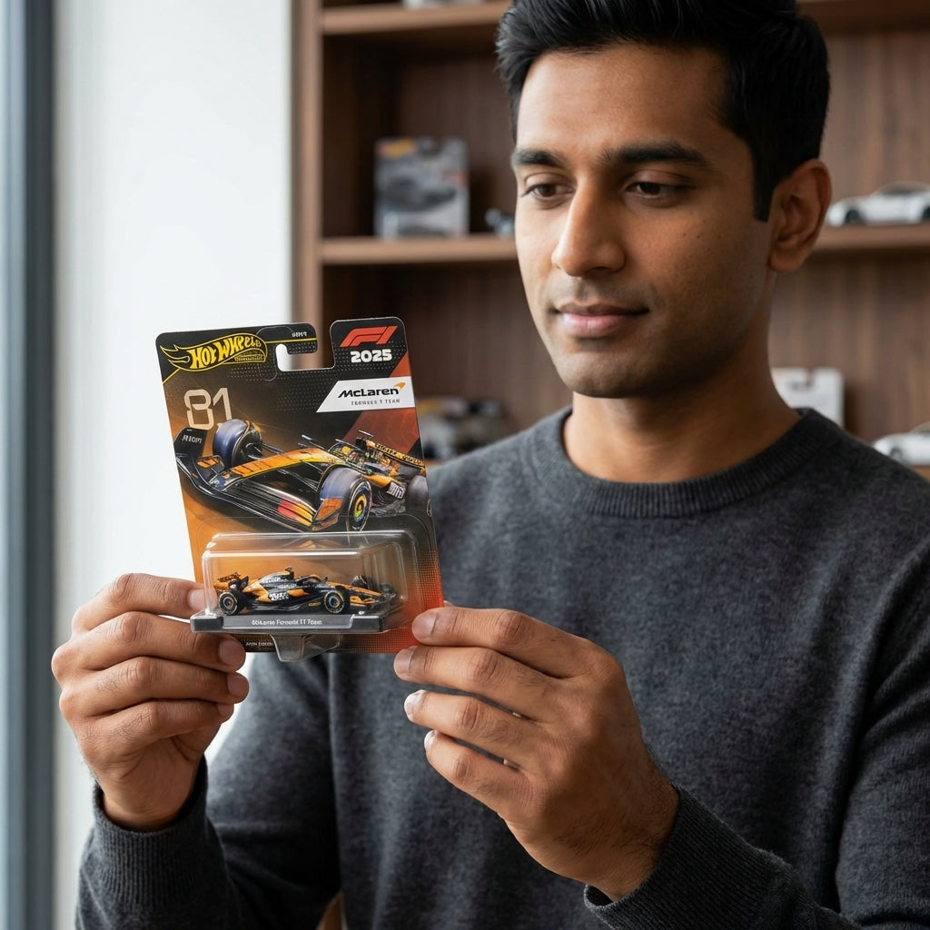 Hot Wheels McLaren Formula 1 Cars – Set of 4