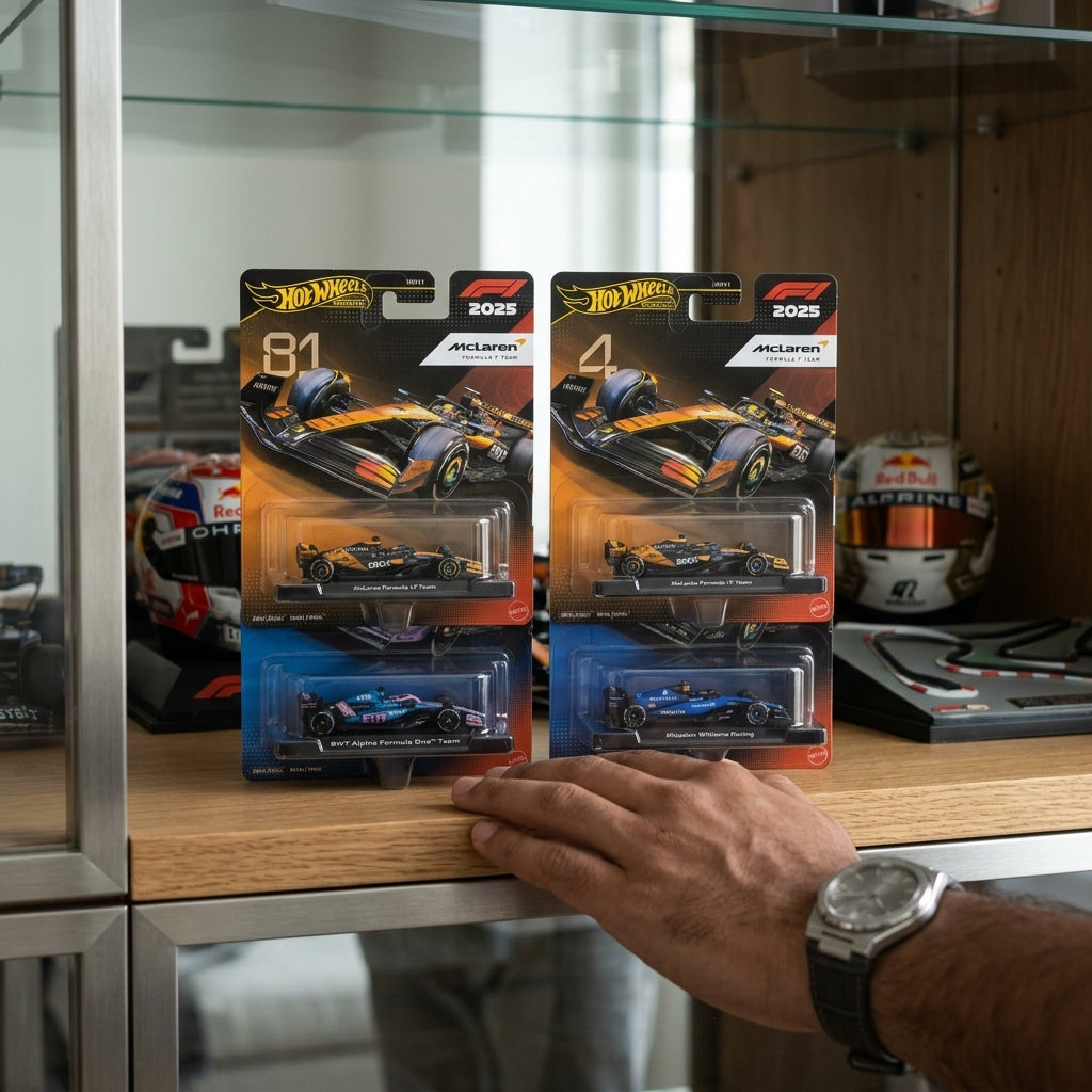 Hot Wheels McLaren Formula 1 Cars – Set of 4