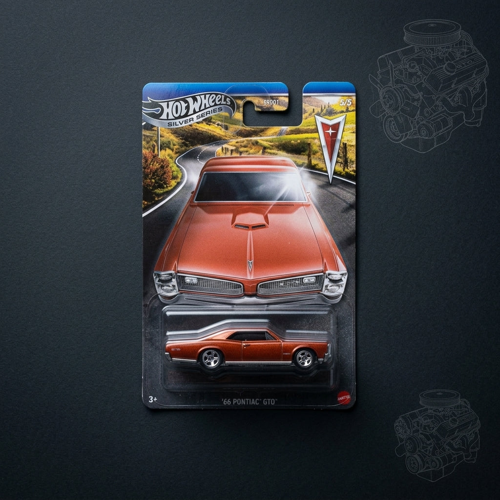 Hot Wheels Silver Series Pontiac Collection – Set of 10