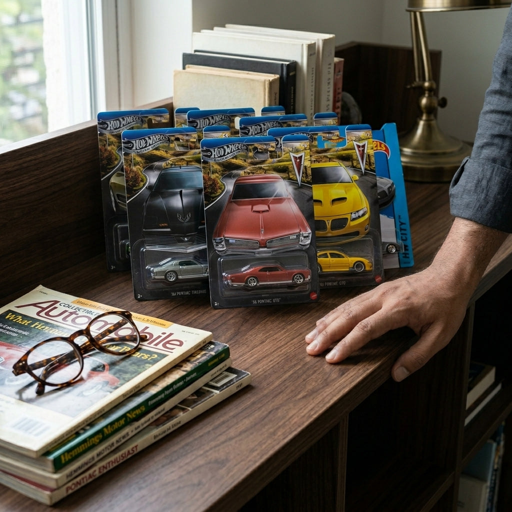 Hot Wheels Silver Series Pontiac Collection – Set of 10